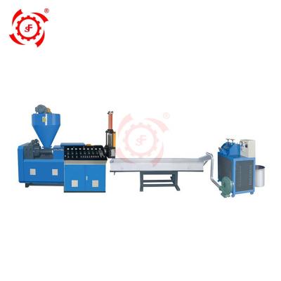 China Single Mini Plastic Bottle Recycling Machine pp PE price from ABS HDPE film granulator single two stage waste plant for sale