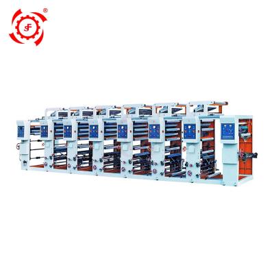 China Flexible Package Printing Automatic 8 Color Rotogravure Printing Machine for sale