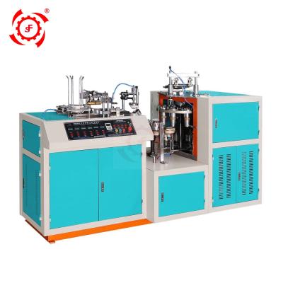 China ZB-A12 Hotels Automatic High Speed ​​Ultrasonic Disposable Forming Paper Cup Making Machine Price For Sale for sale