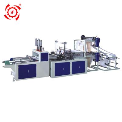 China LIFENG GFQ-600 supermarket cold cut pe single layer hot seal plastic shopping bag making machine price for sale