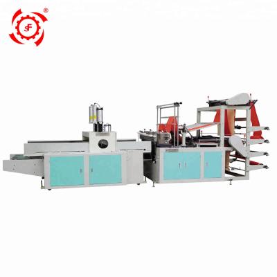 China Supermarket LIFENG High Speed ​​Triangle Grain Liner Plastic Bag Making Machine Price for sale