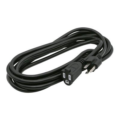 China Consumer Electronics Heavy Duty Outdoor Extension Cord 14/3 SJTW 25FT 3 Prong Cord NEMA 5-15 125V Black 15A for sale