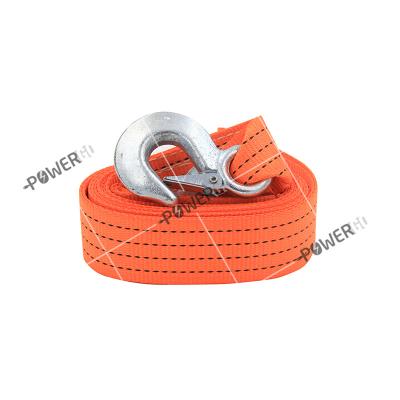 China 3 Ton Car Tow Cable Towing Strap Rope With Heavy Duty Hooks Emergency 10 Feet Customized for sale