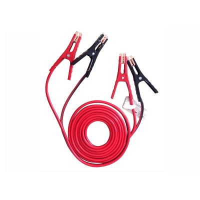 China Extra Long 4 Feet 500 Amp 25 Gauge Heavy Duty Commercial Grade Booster Jumper Cables Starter Backup Customized for sale