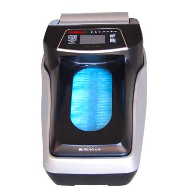 China Stocked Smart Eco-friendly Intelligent Automatic Shoe Cover Dispenser Machine For Disposable Plastic Shoe Covers for sale