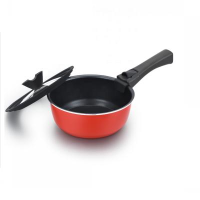 China Hot Sale Food Grade Amazon Kitchenware Cookware Sets Non Stick Non Stick Aluminum Ceramic Pans Cooking Outdoor Aluminum 16/18/20/22/24/26/28/30 /32cm for sale