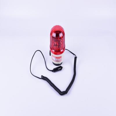 China Plastic Alarm System Beacon Lights Emergency Rotating Warning Rotating Red Warning Light With Buzzer for sale