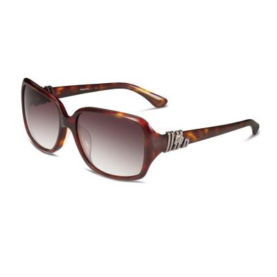 China Trendy Riches Of Fashion Sunglasses And Retro Colorful Acetate UV-Resistant Sunglasses For Shading for sale