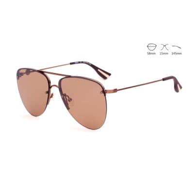 China Metal Factory Sale CE Directly Customized Color Metal Men Women Sunglasses With Cheap Price for sale