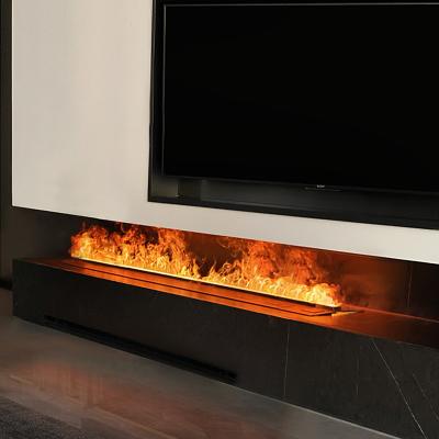 China Modern Electric Fireplace Sale Water Vapor Atomization Fireplace Insert Wall 120cm Fireplace for sale