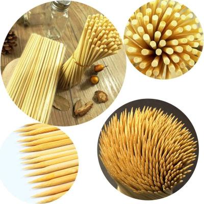 China 1000pcs 30cm Disposable Natural Wooden BBQ Skewer Easily Cleaned Bamboo Sticks for sale