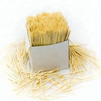 China High Quality Disposable Party Friendly Accessories Natural Bamboo Toothpicks Cocktail Toothpicks With Lowest Price for sale