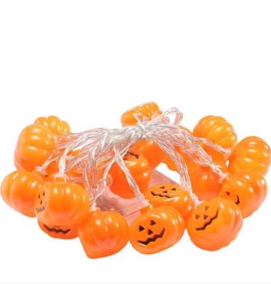 China Indoor Decoration Halloween Pumpkin Light String LED Battery Light String for sale