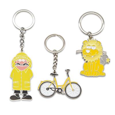 China ALL 3d metal new arrival design metal key chain keychains custom made promotional for gift for sale