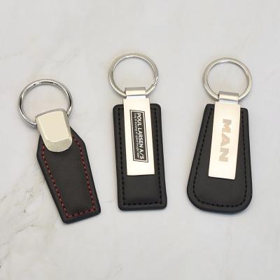 China ALL Custom Leather Key Chain Masks Gift Metal Car Strip Logo Leather Key Chains For Sale for sale