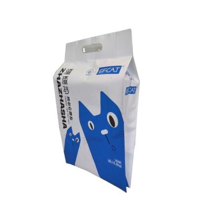 China Bunte Cat Litter Package Plastic Moistureproof Cat Litter Bag zu verkaufen