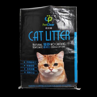 China La litera de Cat Litter Package Bentonite Cat del certificado de BRC laminó el bolso tejido los PP en venta