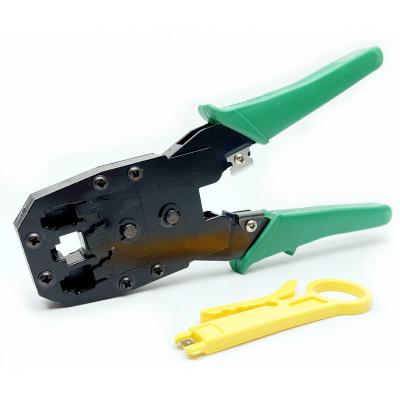 China Crimping Cut Stripping Cheap Low Price RJ45 RJ11 RJ10 RJ12 Network Cable Pliers Crimping Pliers Network Cable Telephone Wiring Tool for sale