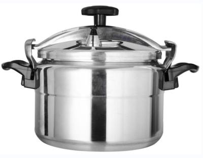 China Explosion-proof aluminum pressure cooker 5-18 L viable factory gas and induction stove aluminum pressure cooker wholesale for sale