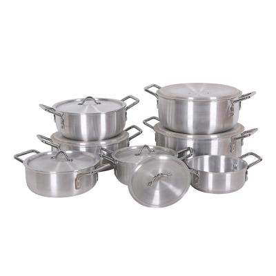 China Viable Manufacturers Big Aluminum Sanding Polished Pot for sale