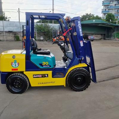 China Manufacturing Plant High Quality Used small Komatsu forklift 3 ton Komatsu Diesel Forklift 30 Cheap Price for sale