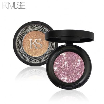 China Waterproof Monochrome Pearl Matte Eyeshadow Glitter Waterproof Blossom KIMUSE6 Color Blossoming Earth Color for sale