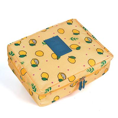 China NATIONAL Custom Makeup Waterproof Travel Case Large Capacity Cosmetic Bag for sale