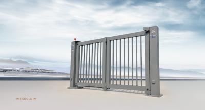 China Puertas plegables del metal del BI extensible inteligente de Railless con el sensor anticolisión del IR en venta