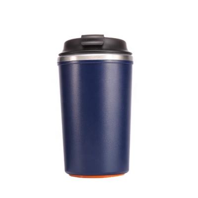 China PORTABLE Double wall magic suction cup car office mug thermal mug never fall mug keep hot in new shape for sale