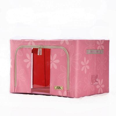 China Custom Made Home Organizer Non Woven Foldable Minimalist Non Woven Box Clothing Organizers Storage Boxes Storage for sale