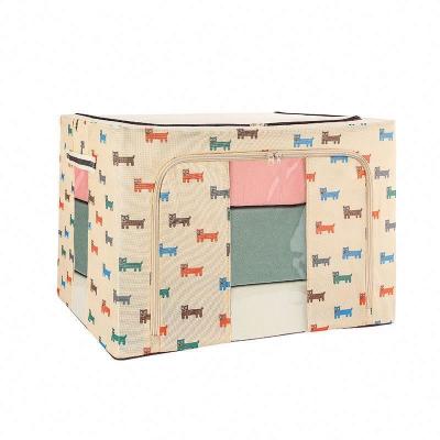 China Foldable Cube Tissue Box Organizer Bestselling Cube Storage Box Minimalist Non-woven Cube Tissue Storage Box for sale