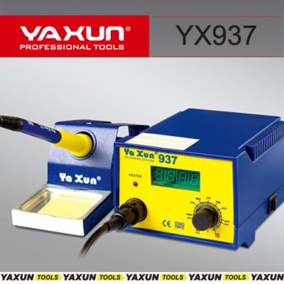 China 220V / 110v YAXUN 937 Soldering Iron Station Welding Machine Full Digital Display 60w 937 for sale