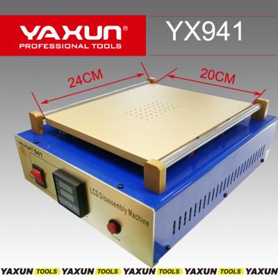 China Newest Mobile Phone LCD Screen Seperator YAXUN 941 Built-in 110V/220V Air Pump Vacuum Separator for Tablet Pad Screen Repair, Mobile Touch Screen Separate Machine for sale