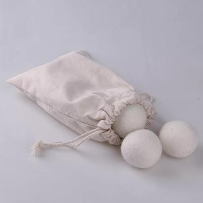 China Odor Elimination/Dehumidifying In Stock 100% Wool Dryer Balls XL Organic Natural Reusable Wool Balls 6pk for sale