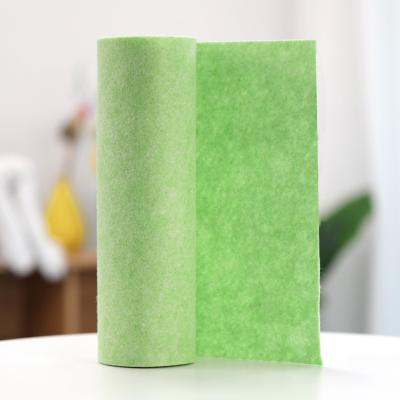 China Sustainable Household Pink Coconut Shell Fiber Dish Towel Super Oil-absorbing Cleaning Cloth for sale