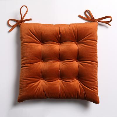 China Anti-Static Velvet Tufted Cushion Soft Square Seat Sofa Cushion Pillow For Home Decorative for sale