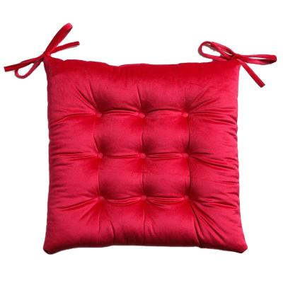 China Anti-Static Soft Custom Comfort Seat Garden Sofa Seat Pad Indoor Outdoor Velvet Chair Cushion for sale