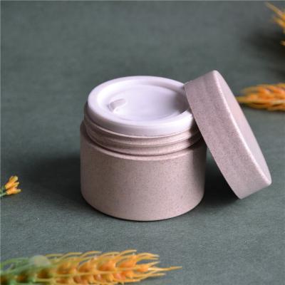 China Stock Compact Rice Wheat Straw Cream Bottles Eco Friendly Cosmetics, Cosmetic Cream for sale