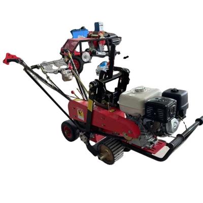 China new 4-Stroke gasoline lawn mower with multi-function automatic cut-off model, manual and self-propelled lawn mower, lawn graft mach for sale