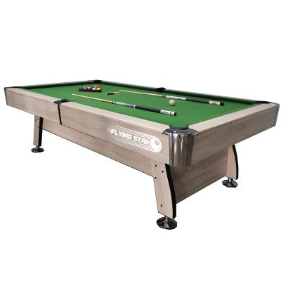 China 8ft 9ft Pocket Leather Modern Style Indoor Sports Snooker Table Luxury High End Solid Wood Billiard Pool Table For Sale for sale