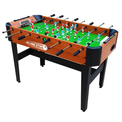 China Funny Football Tables Toy Wholesale Children Indoor Wooden Foosball Mini Table Football Board Tabletop Funny Football Game Flying Star Tables for sale