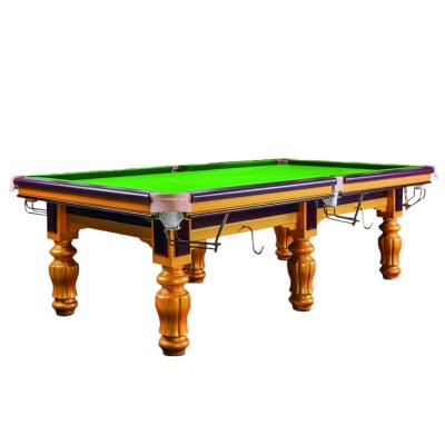 China Leather& Modern 9ft Iron Billiard Table Slate Billiard Tables Manufacturer Professional Luxury Wool, Cloth And Marble Solid Wood Slate Flying Star for sale