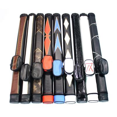 China Wholesale Cheap Price PU Pool Cue Case Protective Leather Bag 1/2 Stick Replica For Sale for sale