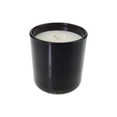 China Hot Selling Popular Scent Recyclable Soy Wax Candle Customized Luxury Scent Glass Jar Scented Candle for sale