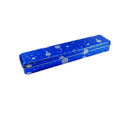 China Gift & Custom Craft Fashion Metal Gift Tin Can Rectangular Tin Box Pencil Case for sale