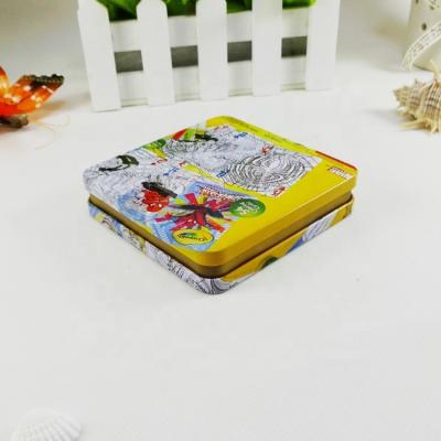 China Gift & Wholesale Custom Craft Metal Candy Mint Gift Tin Can For Gift Packing for sale