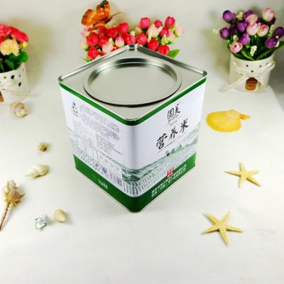 China High Quality Popular Empty Tea Coffee Cookie Powder Rice Food Metal Tin Cans for sale