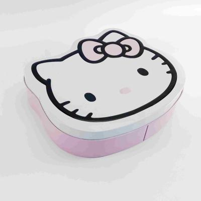 China Gift & Wholesale Metal Mini Gift Candy Tin Can of Craft Cat Little Tin Box = for sale