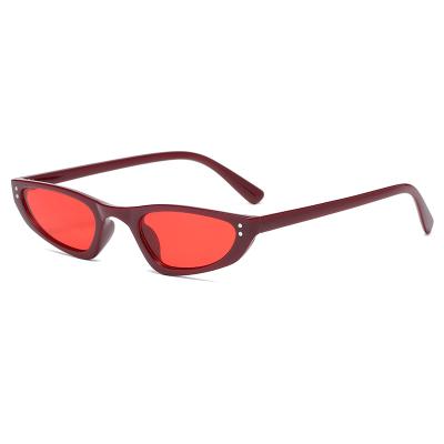 China US Warehouse Stain PC Sun Glasses Retro Oval PC Sun Glasses New Small Women Polarized Sunglasses Fashion Sun Glasses Shades US Warehouse for sale