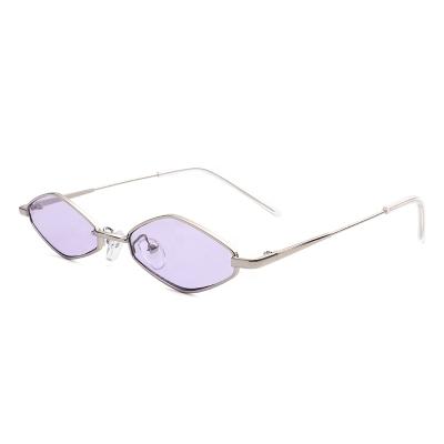 China Bulk Sun Glasses Hot Designer Tiny Metal Sunglasses US Warehouse Fashion Glasses Tiny Shipping Unisex Sunglasses for sale